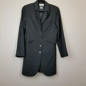 Spiegel Design Studio wool fitted coat woman 6